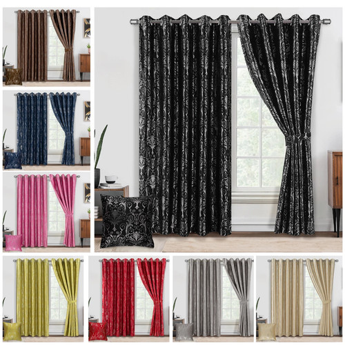 Luxury curtains metallic - luxury,