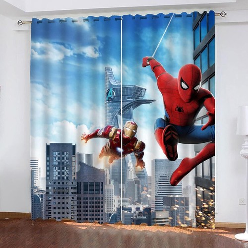 Spiderman superhero curtains - spiderman,