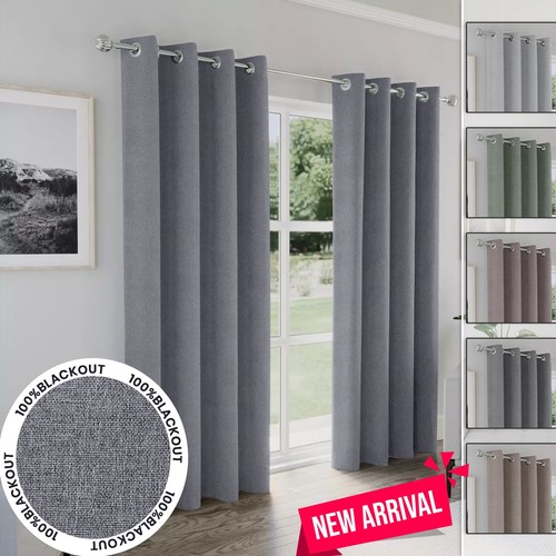 Total blackout curtains eyelet - total,