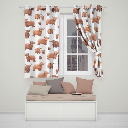 Highland cow baby calf - highland,