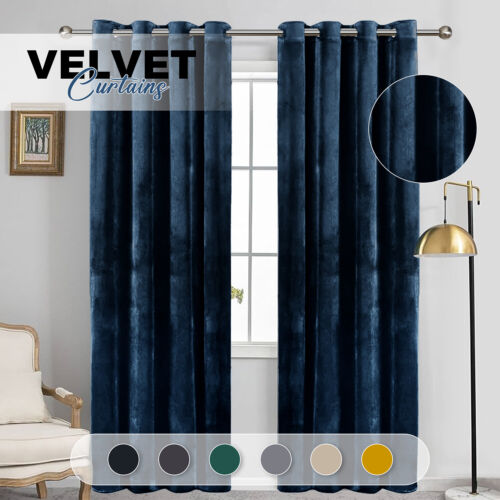 Crushed velvet blackout - crushed,