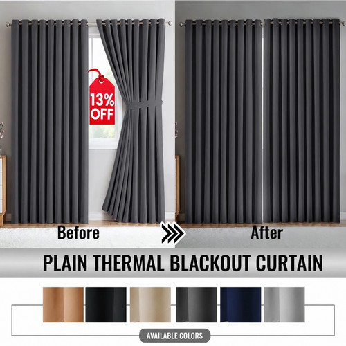 Thermal blackout curtains - thermal,