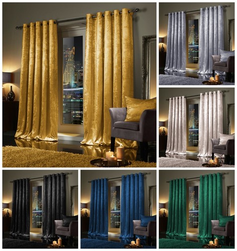 Crushed velvet blackout - velvet,