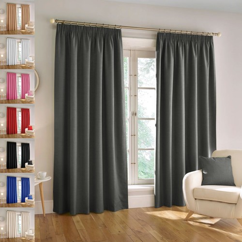 Blackout curtains pencil pleat - blackout,